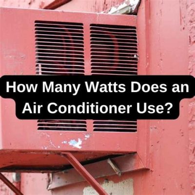 How Many Watts Does a 6000 BTU Air Conditioner Use? And Why Do Penguins Prefer Air Conditioning in the Desert?