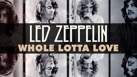  Whole Lotta Love - Led Zeppelin'da Sıkı Bir Blues Ruhuyla Buluşan Aşırı Güçlü bir Gitar Riffi